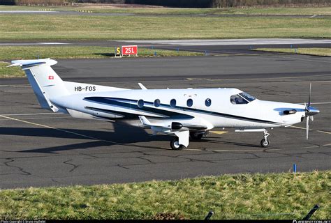 Hb Fos Private Pilatus Pc Photo By Bruno Muthelet Id