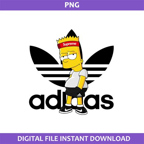 Adidas Bart Simpson Png Adidas Logo Png The Simpsons Png Inspire