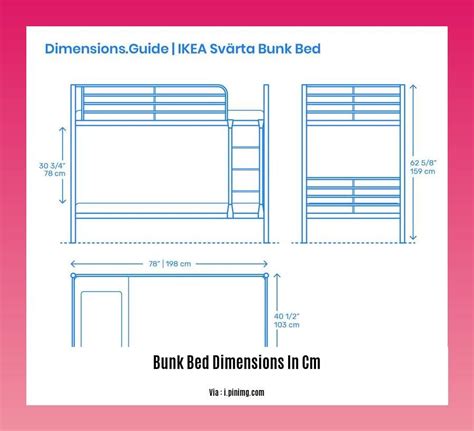 Bunk Bed Dimensions In Cm Essential Guide To Optimal Space Utilization Wave Sold