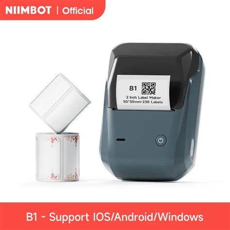 Niimbot B Thermal Label Printer Bluetooth Portable Pocket Label Maker