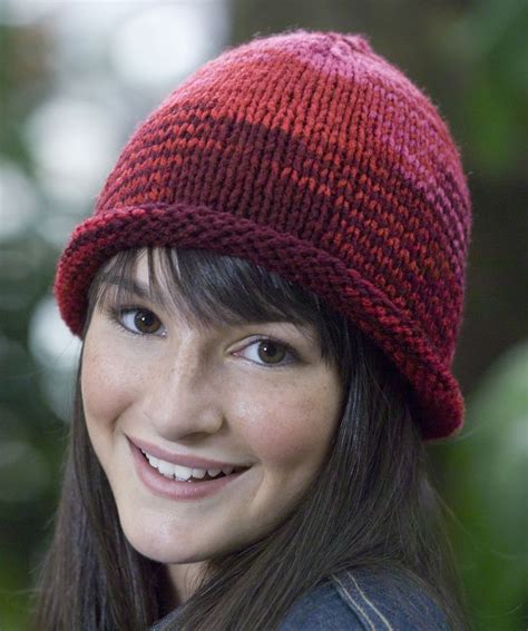 Knit Roll Brim Hat Simple And Perfect For Patpatshats Knit Hat