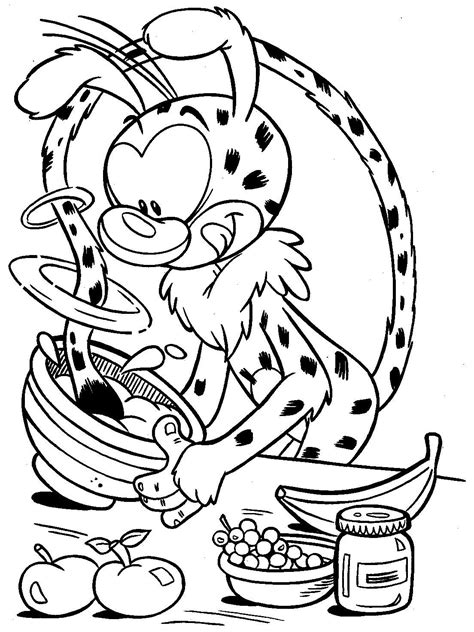 Extraordinaire Coloriage Marsupilami Pics Artofit