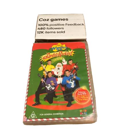 The Wiggles Santas Rockin Dvd Australian Kids Tv Show Region 4
