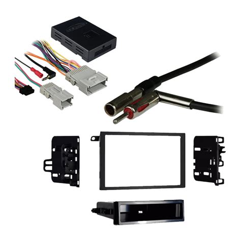 Fits Gmc Denali 2003 Double Din Aftermarket Harness Radio Install Dash Kit