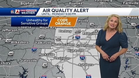 Watch Smoky Haze Returns Monday Code Orange Air Quality Alert Day In