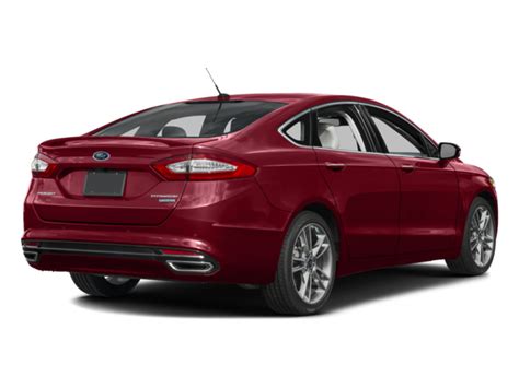 Used 2016 Ford Fusion Sedan 4d Titanium I4 Turbo Ratings Values Reviews And Awards