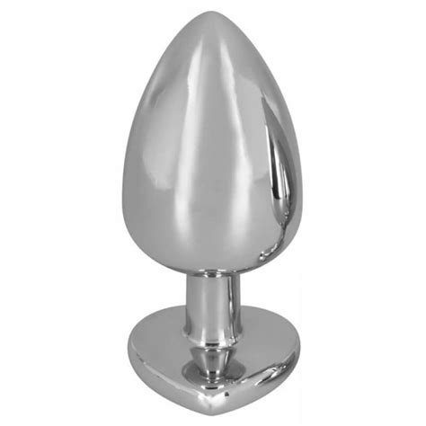 Анален Разширител Diamond Anal Plug Large голямо анално бижу със сърце