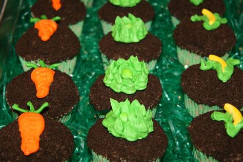 Garden Vegetable Cupcakes Its Always Someones Birthday