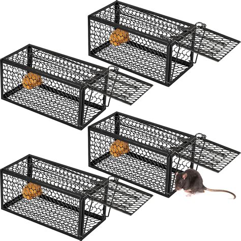 Amazon Qualirey Pcs Humane Rat Trap Chipmunk Rodent Trap Mouse