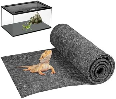 Amazon Mechpia Pack Reptile Carpet Bearded Dragon Tank