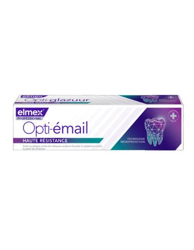 Elmex Opti Mail Haute R Sistance Dentifrice Ml Archange Pharma