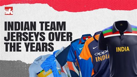 Indian Cricket Team Iconic Jerseys Over The Years Stories Behind