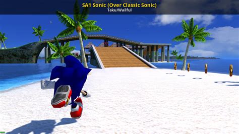 SA1 Sonic (Over Classic Sonic) [Sonic Generations (2011)] [Mods]