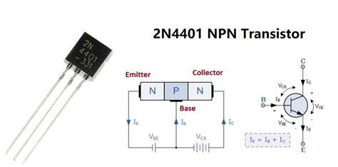 Everything About 2N4401 NPN Transistor Datasheet Pinout And