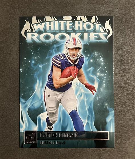 2023 Panini Donruss Dalton Kincaid White Hot Rookies RC Rookie WHR 5