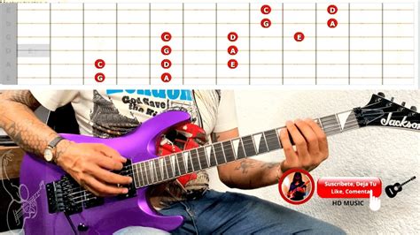 PASO A PASO Cómo Ligar Las Escalas Pentatónicas En Guitarra Fácil y