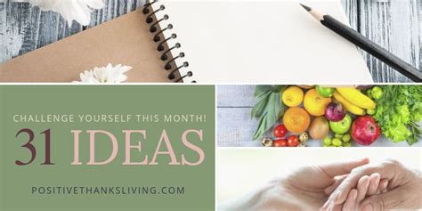 31 Ways To Challenge Yourself