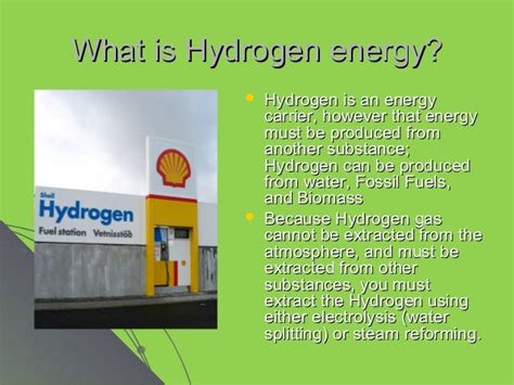 A Presentation Hydrogen Energy By Mukesh Ram