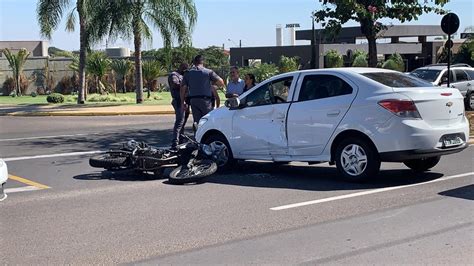 Acidente Deixa Motociclista Ferido Na Wilson Foz Em Votuporanga