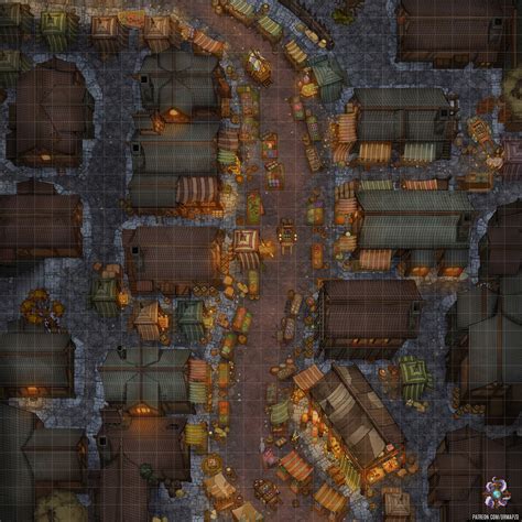 City Market Battle Map by Hassly on DeviantArt