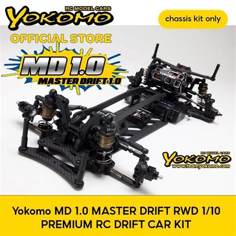 Yokomo Md Master Drift Rwd Premium Rc Drift Car Kit For Remote