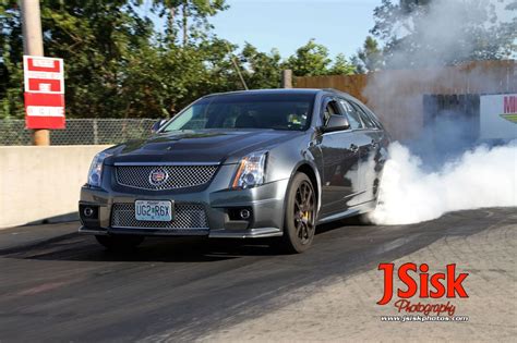 2011 Thunder Grey Metalic Cadillac CTS V Wagon Pictures Mods Upgrades