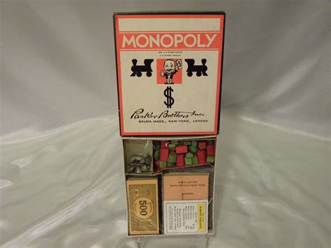 1935 MONOPOLY GAME 1,509,312 PATENT