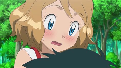 Pokemon Xyz Anime Episode 22 Serena And Satoshi Ash Serena Looks So Kawaii