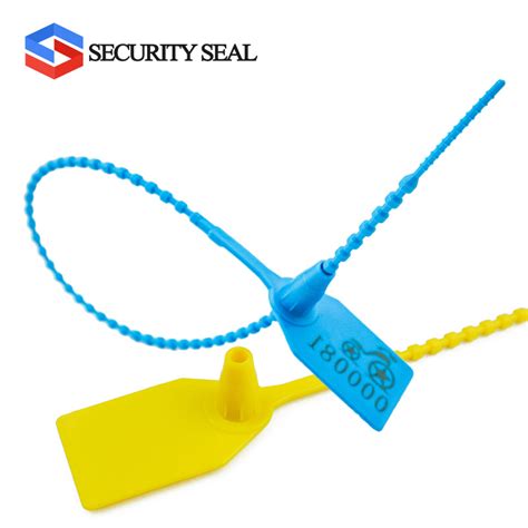 Self Locking Disposable 400mm Pull Tight Packaging Security Plastic