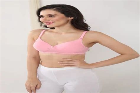 Plain Lycra Cotton Mayra Lingerie Yashika Pink Padded Bra At Rs 280