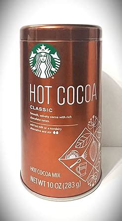 Amazon Starbucks Hot Cocoa Mix Classic Oz Bronze Gift Tin Fluid Ounces Grocery