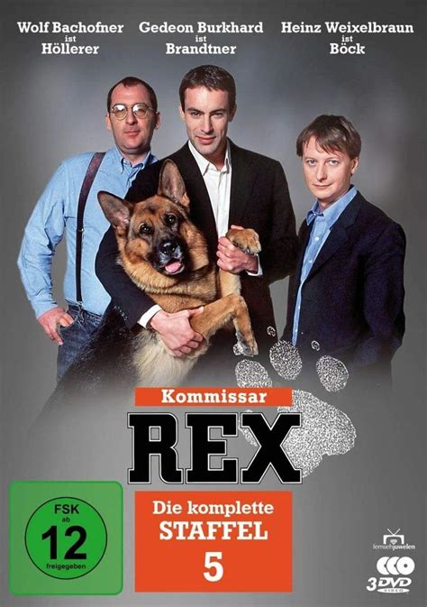 Amazon.com: Kommissar Rex - Die komplette 5. Staffel [DVD] [1999 ...