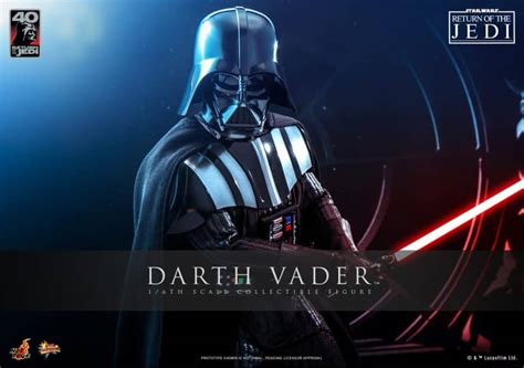 Hot Toys Darth Vader Return Of The Jedi 40th Anniversary Sixth Scale