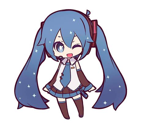 Hatsune Miku Chibi Render