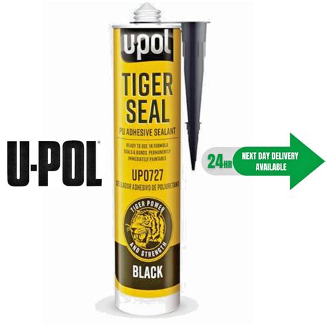 U Pol Tiger Seal Black Pu Adhesive Sealant Ml Upol Spc Coatings