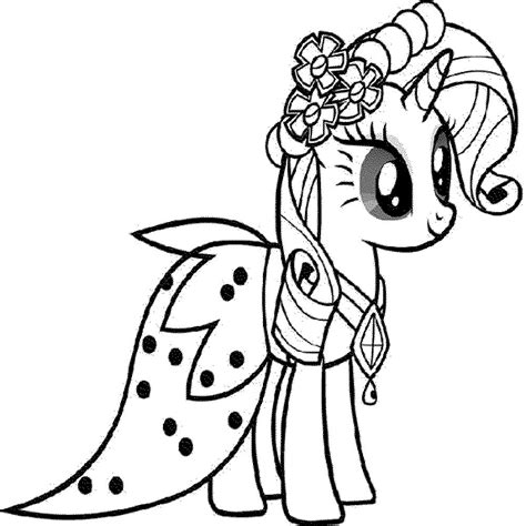Раскраски для девочек Май Литл Пони (My little Pony)
