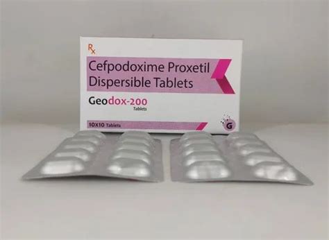 Cefpodoxime Proxetil Dispersible Tablets Strength Mg At Rs