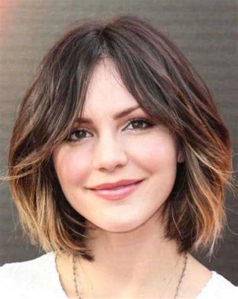 Collection Of Short Haircuts For Big Round Face