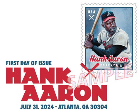 Hank Aaron U S Virtualstampclub