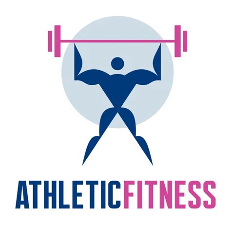 Atletismo logo imágenes de stock de arte vectorial | Depositphotos