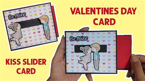 How To Make Valentines Day Card Valentines Day Card Handmade Card