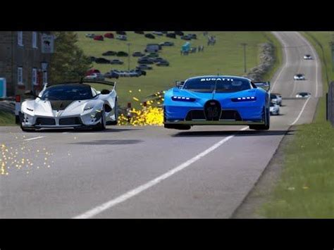 Bugatti Vision GT Vs Ferrari FXX K Evo Sporrts At Highlands 2