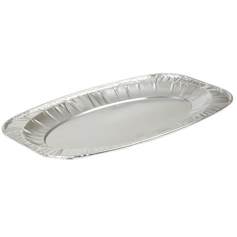 Oval Aluminium Serving Food Foil Platter Tray Sandwich Buffet