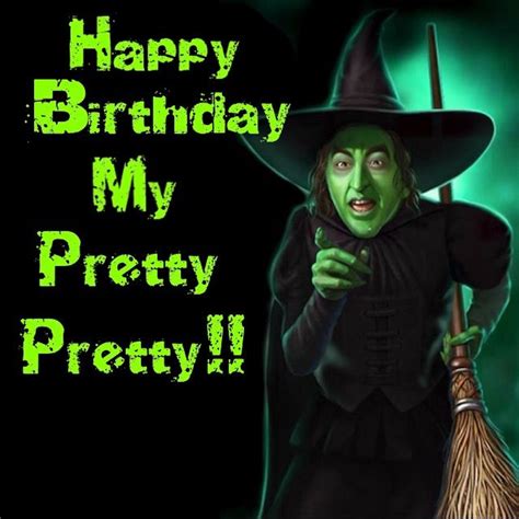 Birthday Witch Happy Brithday Birthday Wishes Happy Birthday Me