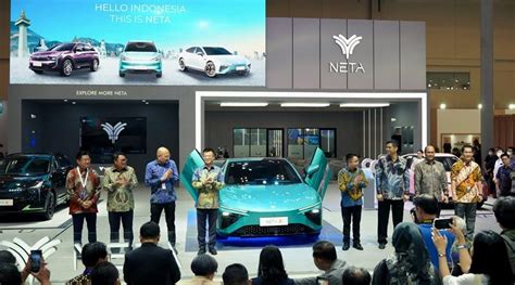 Mobil Listrik Cina NETA Kenalkan 3 Model Baru Di GIIAS 2023