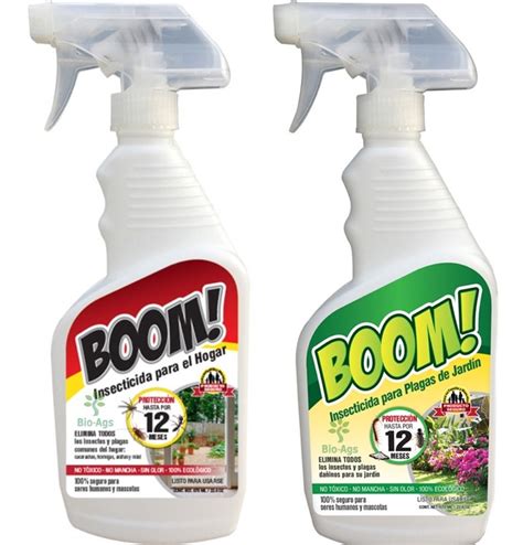 Insecticida Boom Hogar Y Plantas Sustituto De Home Defense Bio Ags