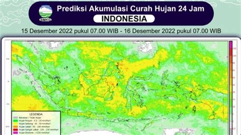 Prakiraan Hujan Di Indonesia Kamis Desember Bmkg Sulawesi