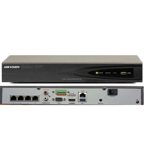 Hikvision Nvr With Poe Ch Ds N Q P Secureworld