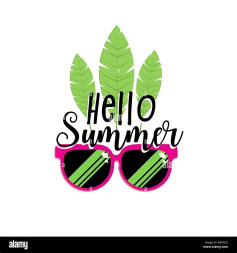 Summer Vibes Poster Stock Vector Image And Art Alamy
