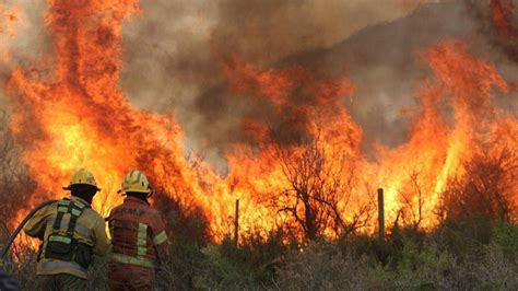 Los incendios forestales siguen sin dar tregua en Córdoba se quemaron